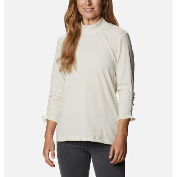 Dámské Mikiny Columbia Firwood Ribbed Knit Three-Quarter Sleeve Krém QZEOPU457